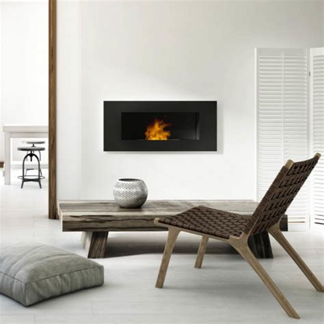 Hermes, Bioethanol fireplace from Purline®, classic wood